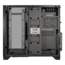 O11 VISION, Tempered Glass, No PSU, E-ATX, Black, Mid Tower Case