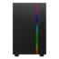 SKY ONE MINI, Tempered Glass, No PSU, microATX, Black, Mini Tower Case