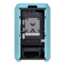 The Tower 300, Tempered Glass, No PSU, microATX, Turquoise, Mid Tower Case