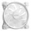HURRICANE 140 ARGB 140mm, White, ARGB LEDs, 1800 RPM, 91 CFM, 28.1 dBA, Cooling Fan