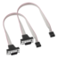 2Pack DB9 to 10Pin IDC Serial Cable (0.3m)