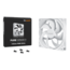 Pure Wings 3 140mm PWM White, 1200 RPM, 57.4 CFM, 21.9 dBA, Cooling Fan