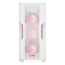 STARKER AIR C, Tempered Glass, No PSU, ATX, White, Mid Tower Case