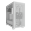 3000D AIRFLOW, Tempered Glass, No PSU, ATX, White, Mid Tower Case