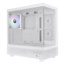 View 270 TG ARGB Snow, Tempered Glass, No PSU, ATX, White, Mid Tower Case