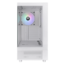 View 270 TG ARGB Snow, Tempered Glass, No PSU, ATX, White, Mid Tower Case