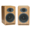 P4-BAM, Wired, Carbonized Bamboo, 2.0 Channel Bookshelf Speakers