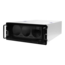 R400LC (Support up to 360mm AIO), 4x 3.5&quot; Internal Bays, No PSU, CEB, Black/Grey, 4U Chassis - TAA Compliant