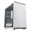 Q300L V2, Tempered Glass, No PSU, microATX, White, Mini Tower Case