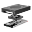 KO3-102M2-FR 3.5? Bay for 2 x M.2 NVMe Mobile Rack Cage Oculink.