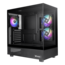 View 270 Plus TG ARGB, Tempered Glass, No PSU, ATX, Black, Mid Tower Case