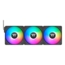 CT140 EX ARGB Black 3 x 140mm, ARGB LEDs, 1800 RPM, 90.3 CFM, 30.7 dBA, Cooling Fans