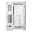6500X, Tempered Glass, No PSU, ATX, White, Mid Tower Case