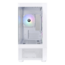 View 170 TG ARGB Snow, Tempered Glass, No PSU, microATX, White, Mini Tower Case