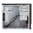 EM013, 450W PSU, microATX, Black, Mini Tower Case - TAA Compliant