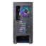 S200 Plus TG ARGB, Tempered Glass, No PSU, ATX, Black, Mid Tower Case