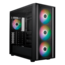MasterBox 600, Tempered Glass, No PSU, E-ATX, Black, Mid Tower Case