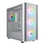 MasterBox 600, Tempered Glass, No PSU, E-ATX, White, Mid Tower Case