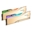 32GB (2 x 16GB) Trident Z5 Royal DDR5 7200MT/s, CL34, Gold, RGB LED, DIMM Memory - TAA Compliant