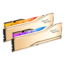 32GB (2 x 16GB) Trident Z5 Royal Neo DDR5 6000MT/s, CL28, Gold, RGB LED, DIMM Memory - TAA Compliant