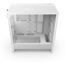 H5 Flow RGB (2024), Tempered Glass, No PSU, E-ATX, White, Mid Tower Case