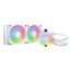 Light Loop, White, 240mm Radiator, Liquid Cooling System