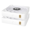 CT120 EX ARGB Snow 3 x 120mm, ARGB LEDs, 2000 RPM, 68 CFM, 28.5 dBA, Cooling Fans
