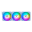 CT120 EX ARGB Hydrangea Blue 3 x 120mm, ARGB LEDs, 2000 RPM, 68 CFM, 28.5 dBA, Cooling Fans