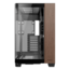 C8 CURVE WOOD, Tempered Glass, No PSU, E-ATX, Black, Full Tower Case