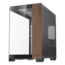C8 CURVE WOOD, Tempered Glass, No PSU, E-ATX, Black, Full Tower Case