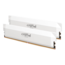 32GB (2 x 16GB) Pro Overclocking DDR5 6400MT/s, CL38, White, DIMM Memory
