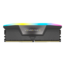 16GB VENGEANCE® RGB DDR5 5600MT/s, Grey, CL40, RGB LED, DIMM Memory