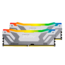 48GB (2 x 24GB) FURY™ Renegade DDR5 8400MT/s, CL40, White/Silver, RGB LED, CUDIMM Memory