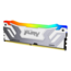 24GB FURY™ Renegade DDR5 8400MT/s, CL40, White/Silver, RGB LED, CUDIMM Memory