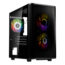 NOVA MESH M ARGB, Tempered Glass, No PSU, microATX, Black, Mini Tower Case