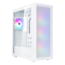 FARA 515XR, Tempered Glass, No PSU, ATX, White, Mid Tower Case