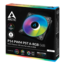 P14 PWM PST A-RGB 140mm, ARGB LEDs, 1900 RPM, 68.90 CFM, 22.5 dBA, Cooling Fan