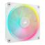 iCUE LINK LX140 RGB 2 x 140mm, White, w/ Controller, RGB LEDs, 2000 RPM, 84.7 CFM, 36 dBA, Cooling Fans