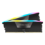 32GB (2 x 16GB) VENGEANCE® RGB DDR5 6400MHz, CL36, Black, RGB LED, DIMM Memory
