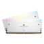 64GB (2 x 32GB) DOMINATOR® TITANIUM RGB DDR5 6400MT/s, CL32, White, RGB LED, DIMM Memory