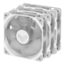 TUF Gaming TR120 ARGB Reverse 3 x 120mm, White, ARGB LEDs, 2000 RPM, 76.3 CFM, 29 dBA, Cooling Fans