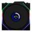 UNI FAN TL120 LCD Wireless 3 x 120mm, w/ Controller, ARGB LEDs, 1900 RPM, 62 CFM, 27 dBA, Cooling Fans