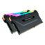64GB (2 x 32GB) VENGEANCE® RGB PRO SL DDR4 3200MHz, CL18, Black, RGB LED, DIMM Memory