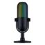 Seiren V3 Chroma, 17 mm Condenser, RGB LED, Black, Gaming Microphone