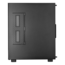 Lucid 04, Tempered Glass, microATX, Black, Mid Tower Case