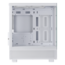 Lucid 04, Tempered Glass, microATX, White, Mid Tower Case