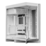 LUCA L70, Tempered Glass, No PSU, E-ATX, White, Mid Tower Case