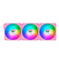 CT140 EX ARGB Bubble Pink 3 x 140mm, ARGB LEDs, 1800 RPM, 90.3 CFM, 30.7 dBA, Cooling Fans