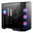 MAG PANO 100R PZ, Tempered Glass, No PSU, ATX, Black, Mid Tower Case