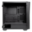 FARA B2, Tempered Glass, No PSU, E-ATX, Black, Mid Tower Case